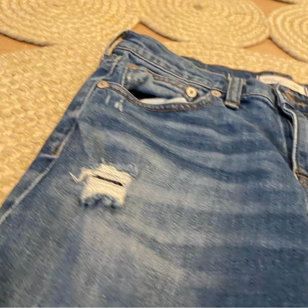 Madewell slim boy jeans denim women’s 25 - Picture 6 of 10